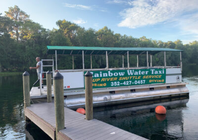 Catch a ride on the boat to your diving destination