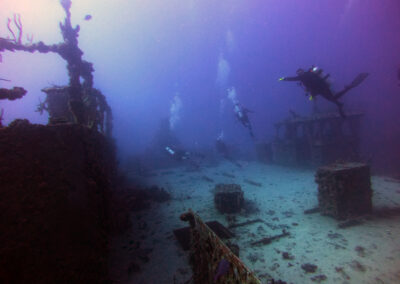 West side deck of the USS Spiegel Grove