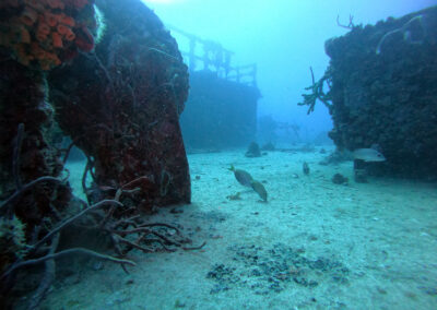 USS Spiegel Grove west deck