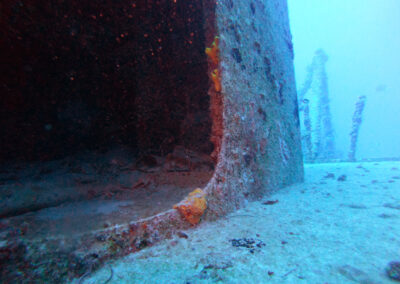 Door opening on the USS Spiegel Grove