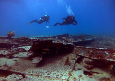 Wreck diving with Ranger Rick's Scuba Adventure at Key West